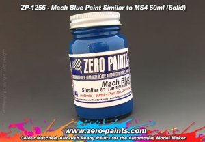 Zero Paints ZP-1256 Mach Blue Paint (Similar to Tamiya MS4) 60ml