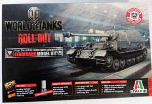Italeri 36501 World of Tanks-Ferdinand