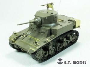 E.T. Model E35-280 U.S. M3 STUART Light Tank（Late Production) (For TAMIYA 35360) 1/35