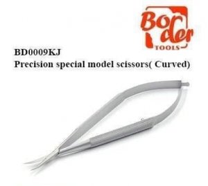 Border Model BD0009KJ Precision Special Model Scissors (Curved)