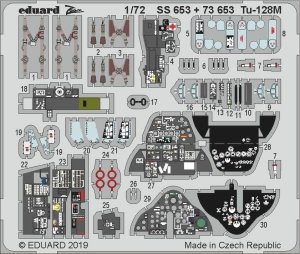 Eduard SS653 Tu-128M 1/72 TRUMPETER