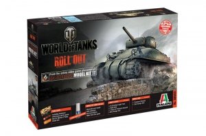Italeri 36503 World of Tanks-M4 Sherman