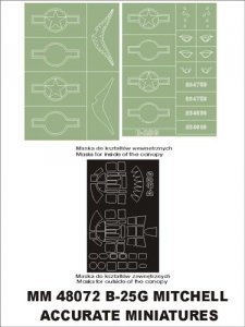 Montex  MM48072 B-25G Mitchell ACC.MINIATURES