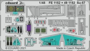 Eduard FE1152 Su-57 for ZVEZDA 1/48
