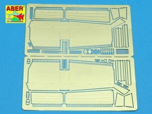 Aber 35A083 Stowage boxes for M 8/20 (1:35)