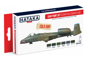 Hataka HTK-AS10 USAF Paint Set European Camouflage 6x17ml