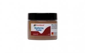 Humbrol AV0018 Weathering Powder - Light Rust 45ML