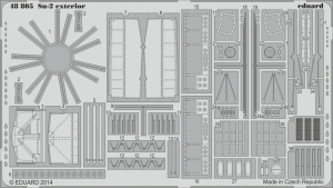 Eduard 48805 Su-2 exterior 1/48 ZVEZDA