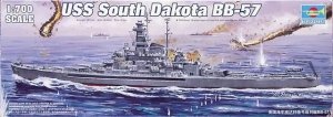 Trumpeter 05760 U.S.S. South Dakota BB-57 1/700