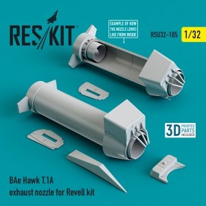 RESKIT RSU32-0105 BAE HAWK T.1A EXHAUST NOZZLE FOR REVELL KIT 1/32