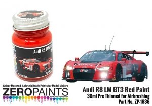 Zero Paints ZP-1636 Audi R8 LM GT3 Red Paint 30ml