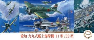 Fujimi 723334 C-39 Aichi Type 99 Carrier Dive Bomber Model 11/22 1/72