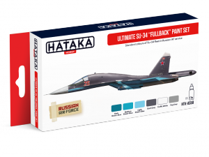 Hataka HTK-AS58 Ultimate Su-34 „Fullback” paint set (6x17ml)