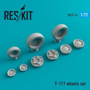 RESKIT RS72-0016 F-117 NIGHTHAWK WHEELS SET 1/72
