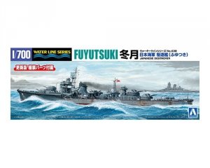 Aoshima 06727 JAPANESE NAVY DESTROYER FUYUTSUKI 1/700
