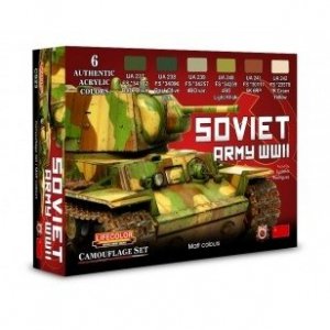 Lifecolor CS23 Acrylic paint set Soviet tanks 6x22ml