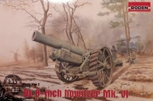 Roden 813 BL 8-inch howitzer Mk. VI 1/35