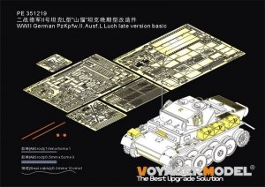 Voyager Model PE351219 WWII German PzKpfw.II.Ausf.L Luch late version basic (For Border BT-018) 1/35