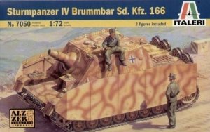 Italeri 7050 Sturmpanzer IV Brummbar Sd.Kfz.166 (1:72)