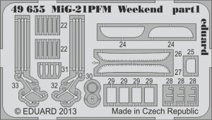 Eduard 49655 MiG-21PFM Weekend 1/48 EDUARD