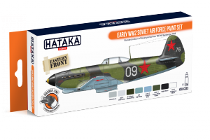 Hataka HTK-CS33 Early WW2 Soviet Air Force paint set 8x17ml