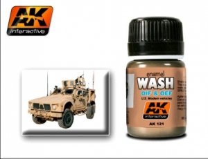 AK Interactive AK121 Oif  Oef - Us Vehicles Wash 35ml