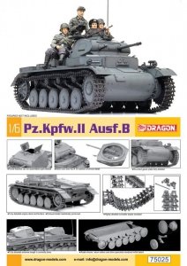 Dragon 75025 Pz.Kpfw.II Ausf.B 1/6