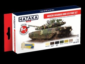 Hataka HTK-AS112 Modern Ukrainian Army AFV paint set 6x17 ml