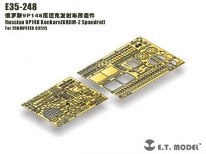 E.T. Model E35-248 Russian 9P148 Konkurs（BRDM-2 Spandrel）(For TRUMPETER 05515) (1:35)