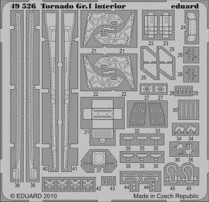 Eduard 49526 Tornado Gr.1 interior S. A. 1/48 HOBBY BOSS