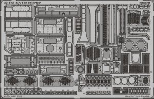 Eduard 32272 F/A-18E exterior TRUMPETER
