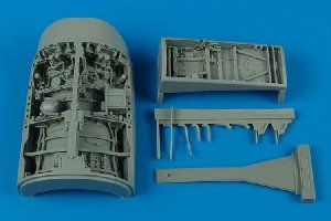 Aires 2056 F-16c Fighting Falcon wheel bay 1/32 ACADEMY