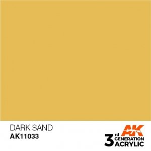 AK Interactive AK11033 Dark Sand 17ml