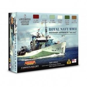 Lifecolor CS34 Acrylic paint set Royal Navy Set 2 6x22ml