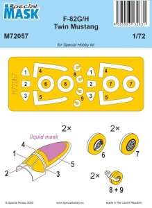 Special Hobby M72057 F-82G/H Twin Mustang (For Special Hobby) 1/72