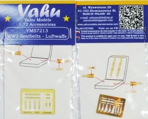 Yahu YMS7213 WW 2 Seatbelts – Luftwaffe 1/72