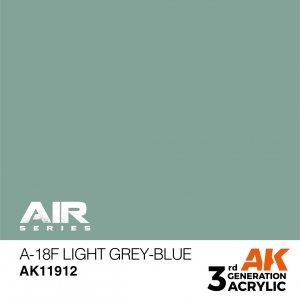 AK Interactive AK11912 A-18F LIGHT GREY-BLUE – AIR 17ml