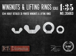RT-Diorama 35663 Wingnuts & Lifting Rings 1/35