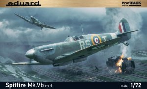 Eduard 70206 Supermarine Spitfire Mk.Vb Mid - The ProfiPACK Edition 1/72