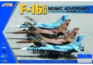 Kinetic K48004 F-16A/B NSWAC AGRESSOR (1:48)