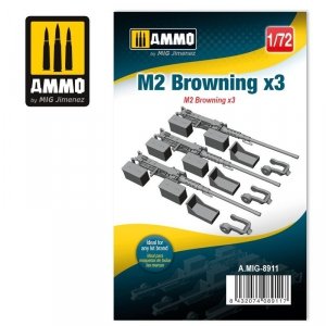 Ammo of Mig 8911 M2 Browning x3 1/72
