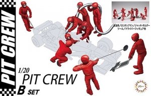 Fujimi 116570 GT-21 Pit Crew B Set 1/24