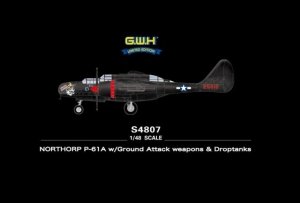 Great Wall Hobby S4807 Northrop P-61A w/Ground Attack weapons Droptanks 1/48