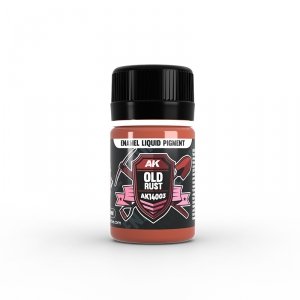 AK Interactive AK14003 OLD RUST – ENAMEL LIQUID PIGMENT 35ml