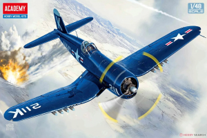 Academy 12353 Vought F4U-4 Corsair - Battle of Jangjin Reservoir 1/48