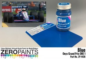 Zero Paints ZP-1436 Blue - Onyx Grand Prix ORE 1 Paint 60ml
