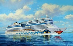 Revell 05230 Cruiser Ship AIDA,blu,sol,mar,stella (1:400)