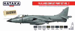 Hataka HTK-AS28 Falklands Conflict paint set vol. 2 (8x17ml)