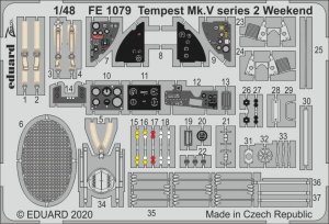 Eduard FE1079 Tempest Mk.V series 2 Weekend 1/48 EDUARD