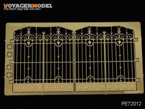 Voyager Model PE72012 European Iron Gates (Pattern 1) for all 1/72